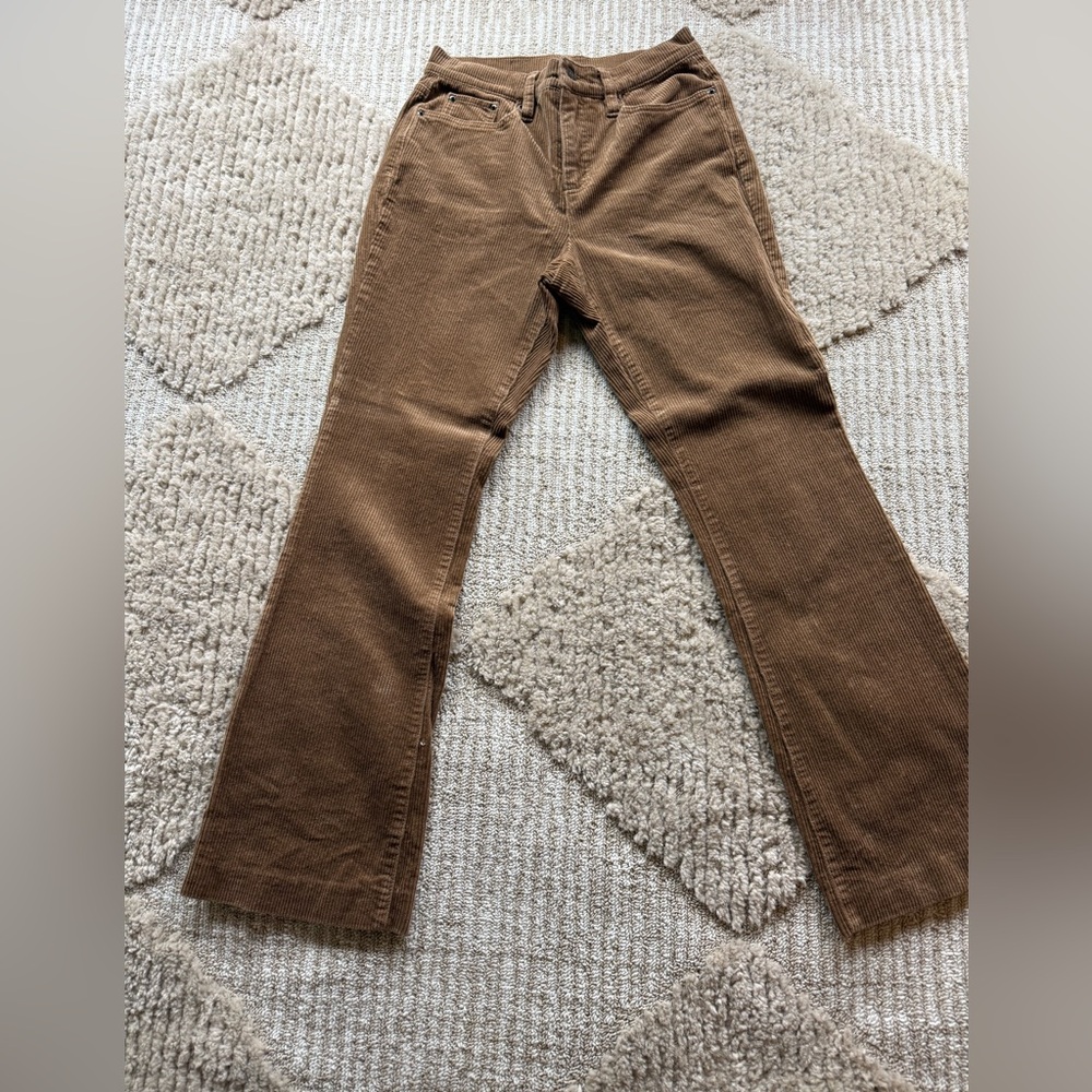 Vintage Lauren Jean Co Brown Corduroy Bootcut Jeans sz 6